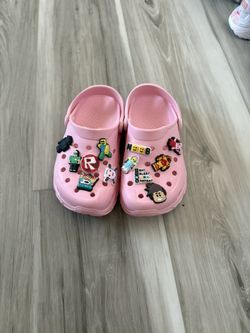 Kids Pink Clogs