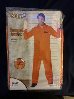 Prisoner Costumes with Handcuffs