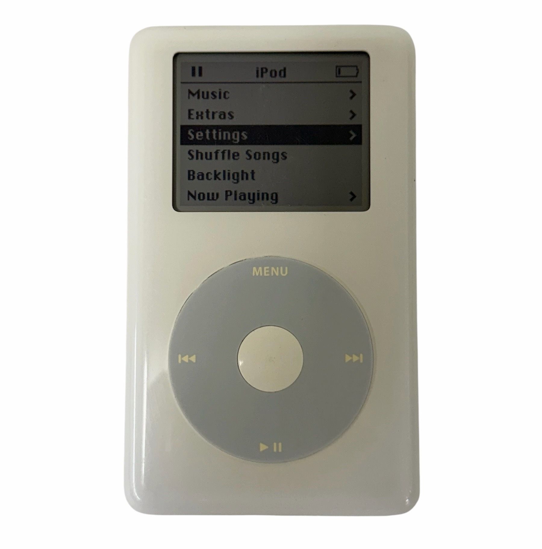 Apple iPod 4th Generation (HP Invent) 20GB White - MP102 PE435AABA - WORKING