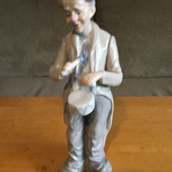 KOM Porcelain Clown Figurine Made In Korea 
