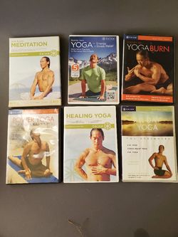 Six yoga dvds Rodney Yee