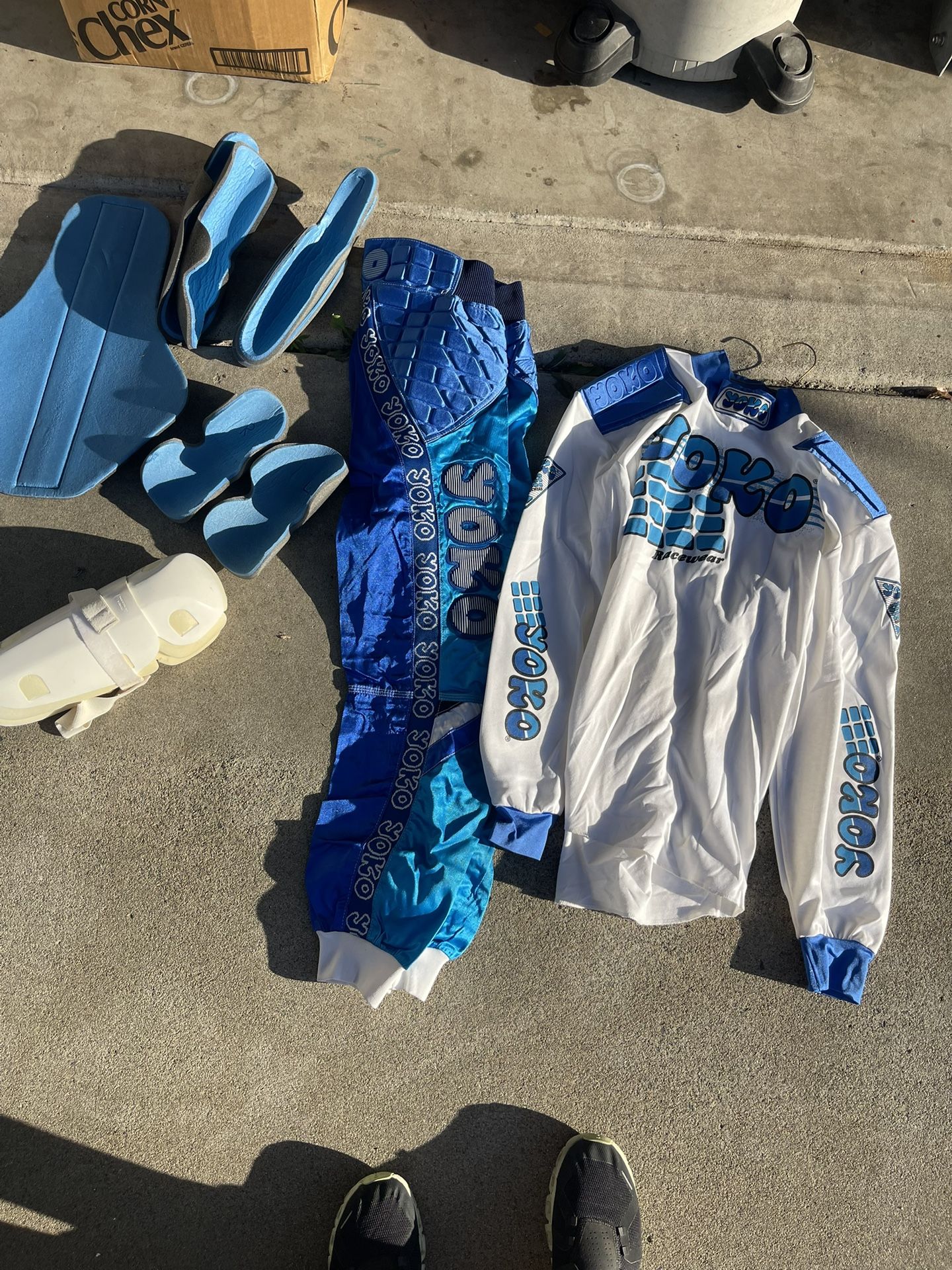 Yoko Men’s Vintage Moto Cross Jersey and Pants