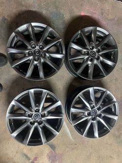 2018 Mazda three rims.    OBO!!!