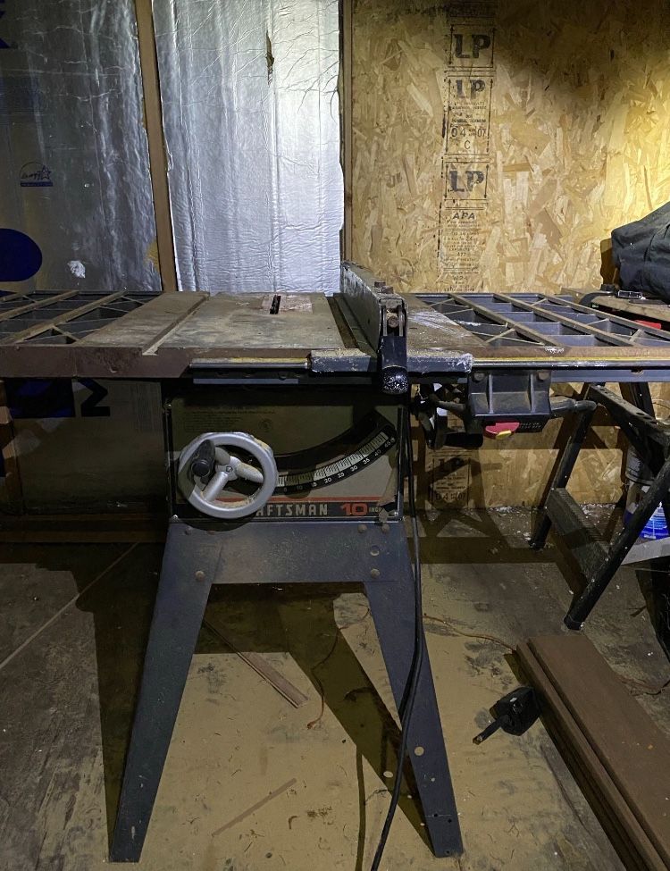 Craftsman 10" Table Saw