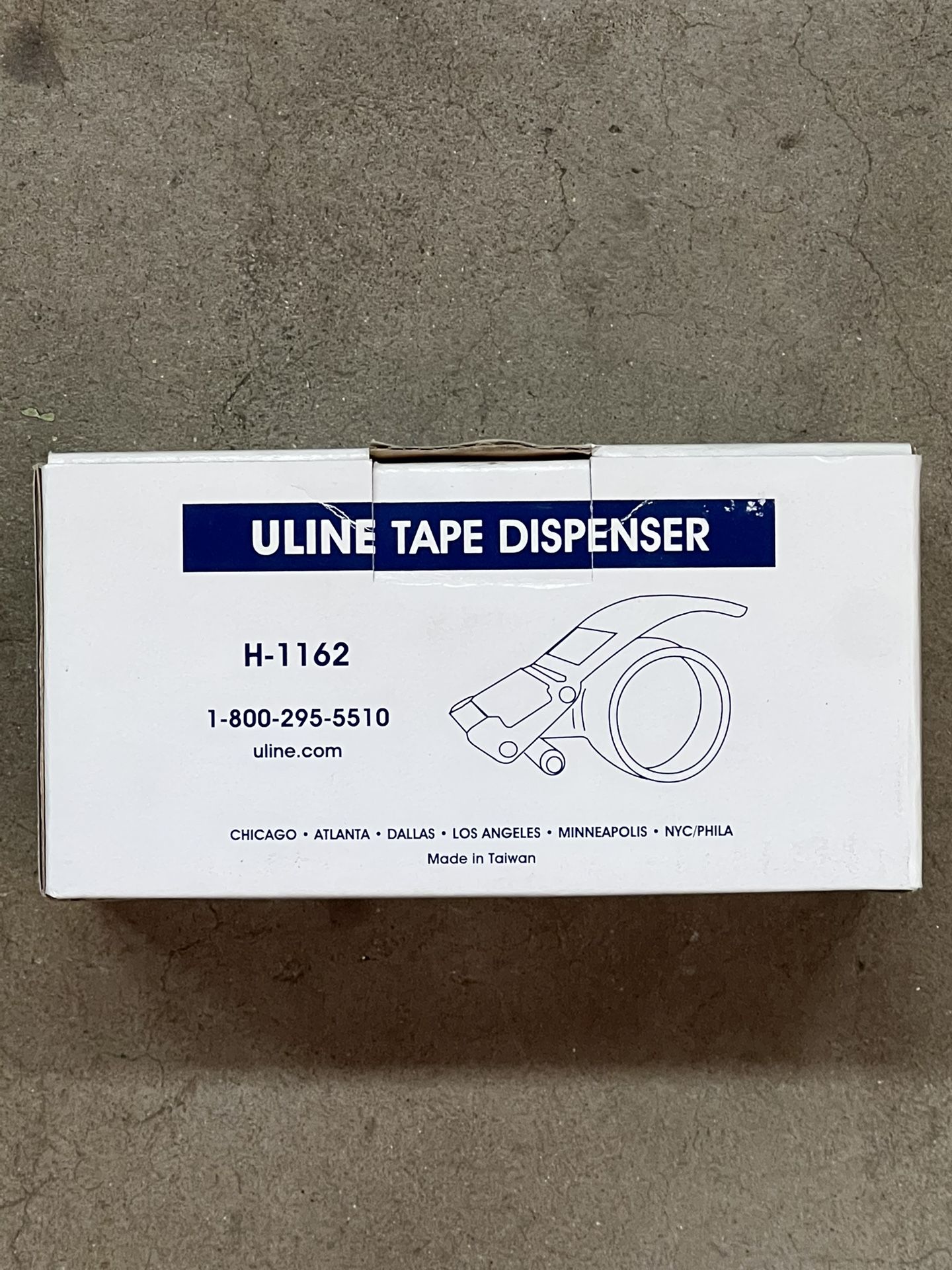 ULINE METAL STRAPPING TAPE DISPENSER- 3”