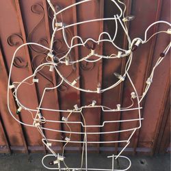 Front Yard Christmas Decorations ,silhouettes 