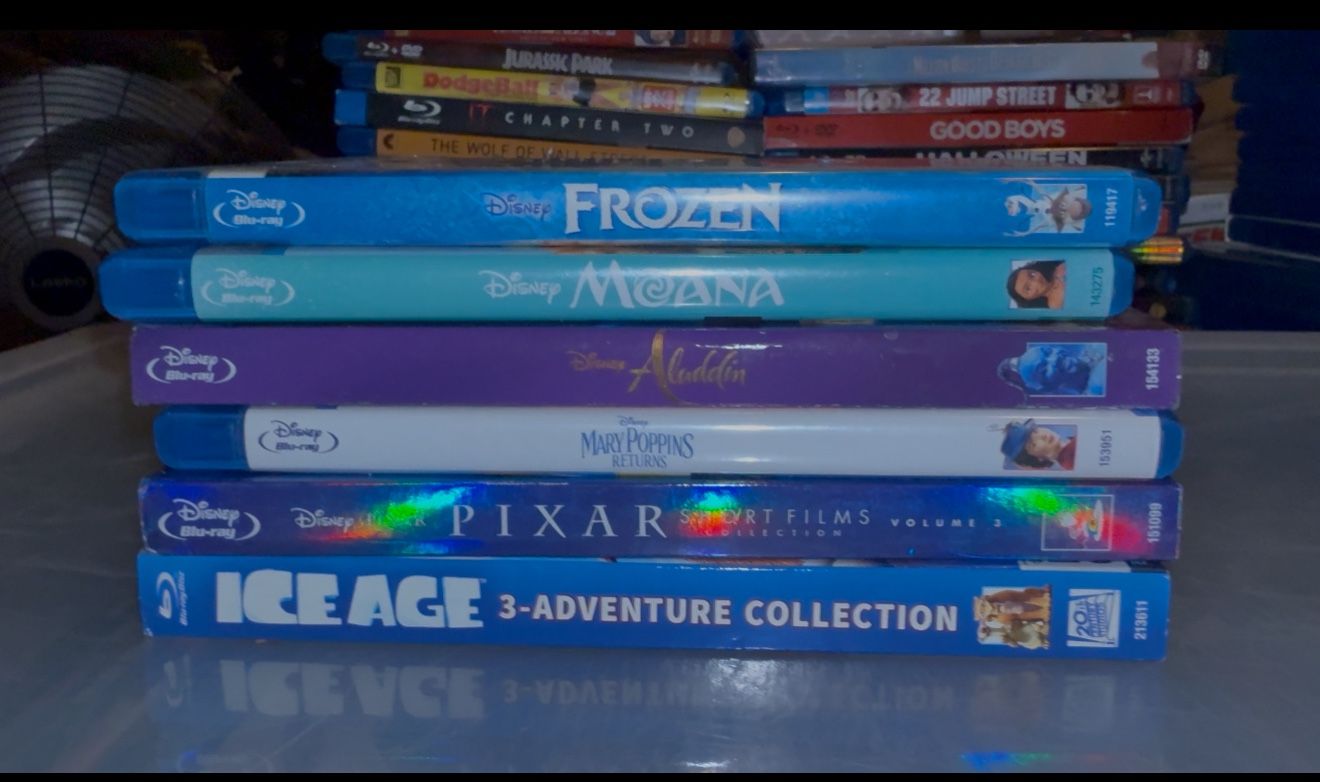 Disney Movies Both Blu Ray And 4k UHD