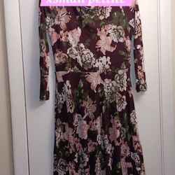 Beautiful Flower Dress Size Xsmall Pettite 