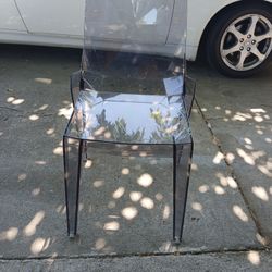 Crate & Barrel Acrylic Dining Chair