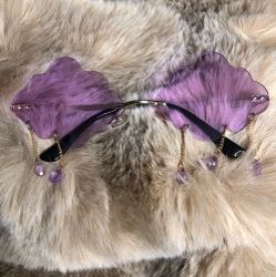 Rave Festival Purple Lilac Storm Cloud Sunglasses New