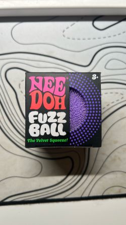 NeeDoh Fuzz Ball Purple