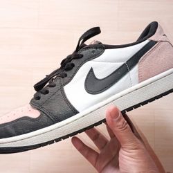 Men's Size 10 Air Jordan 1 OG Low Bleached Coral 
