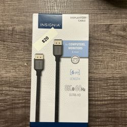 Insignia DisplayPort Cable