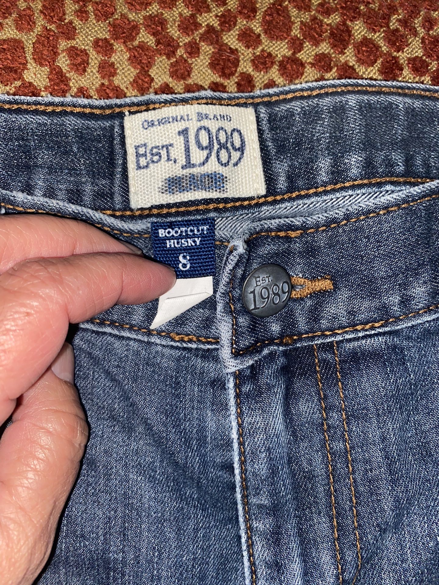 Children’s Place Boys Bootcut Jeans - Size 8 husky