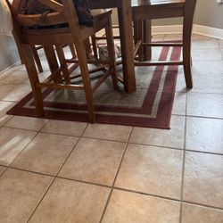 One 8x10 Area Rugs + 5x7 Kitchen Rug +Runner