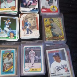 Dodger Baseball Cards Over 150 Cards 80s 90s 