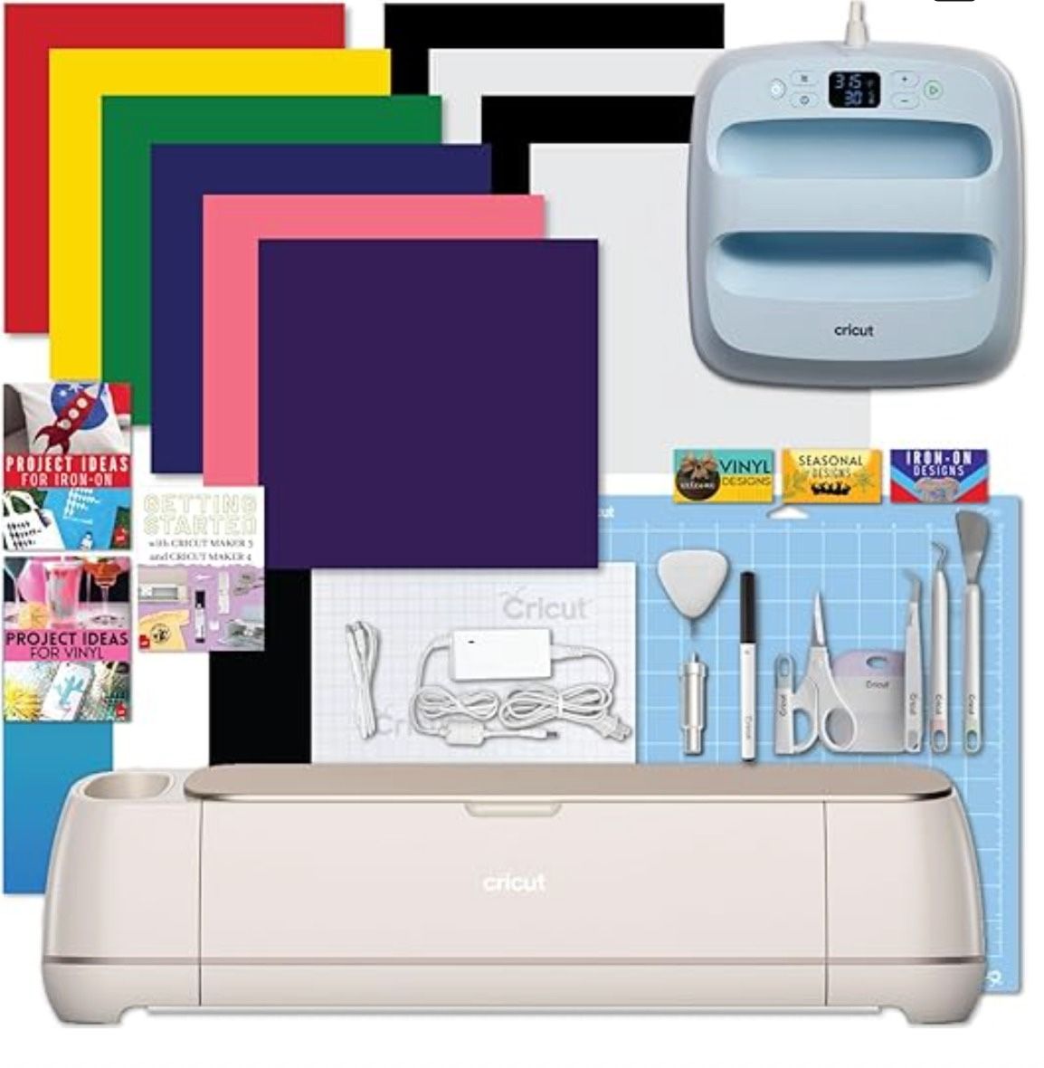 ✨ Cricut Maker 4 + EasyPress + Epson ET-2800 + Craft Cart – Full Business Bundle, Barely Used! ✨