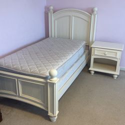 Bed Frame With Night Stand