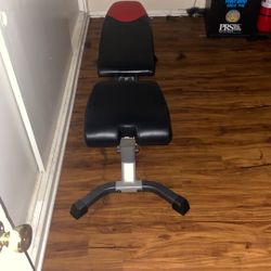 Bowflex Workout Bench Heavy Duty Three Adjustable Positions Like New