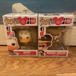 Funko Pop! Daisy and Minnie Mouse Vinyl Figures