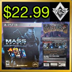 *RETRO* Mass Effect Trilogy PS3 2012