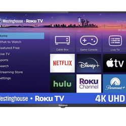 Roku TV - 43 Inch Smart TV, 4K UHD LED