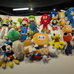 Plushies And Toy Story Toys 