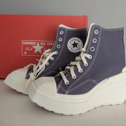 NEW! Lux Wedge Chuck Taylor Converse Size 7
