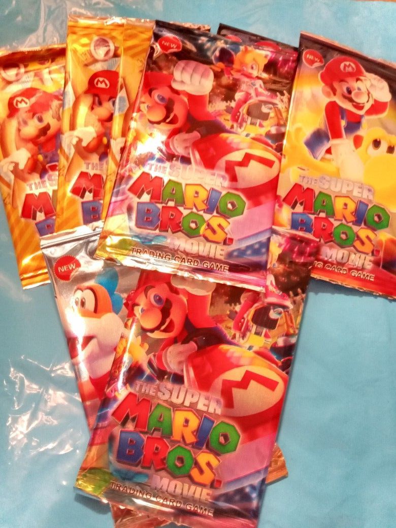 Mario Bros Trading Cards