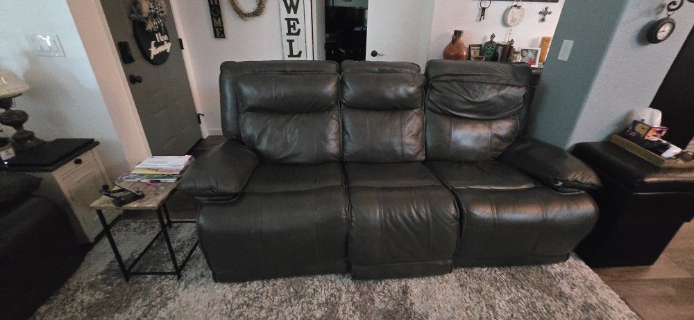 Leather Couch