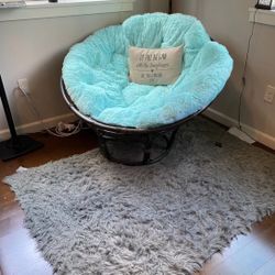 papasan chair with cushion