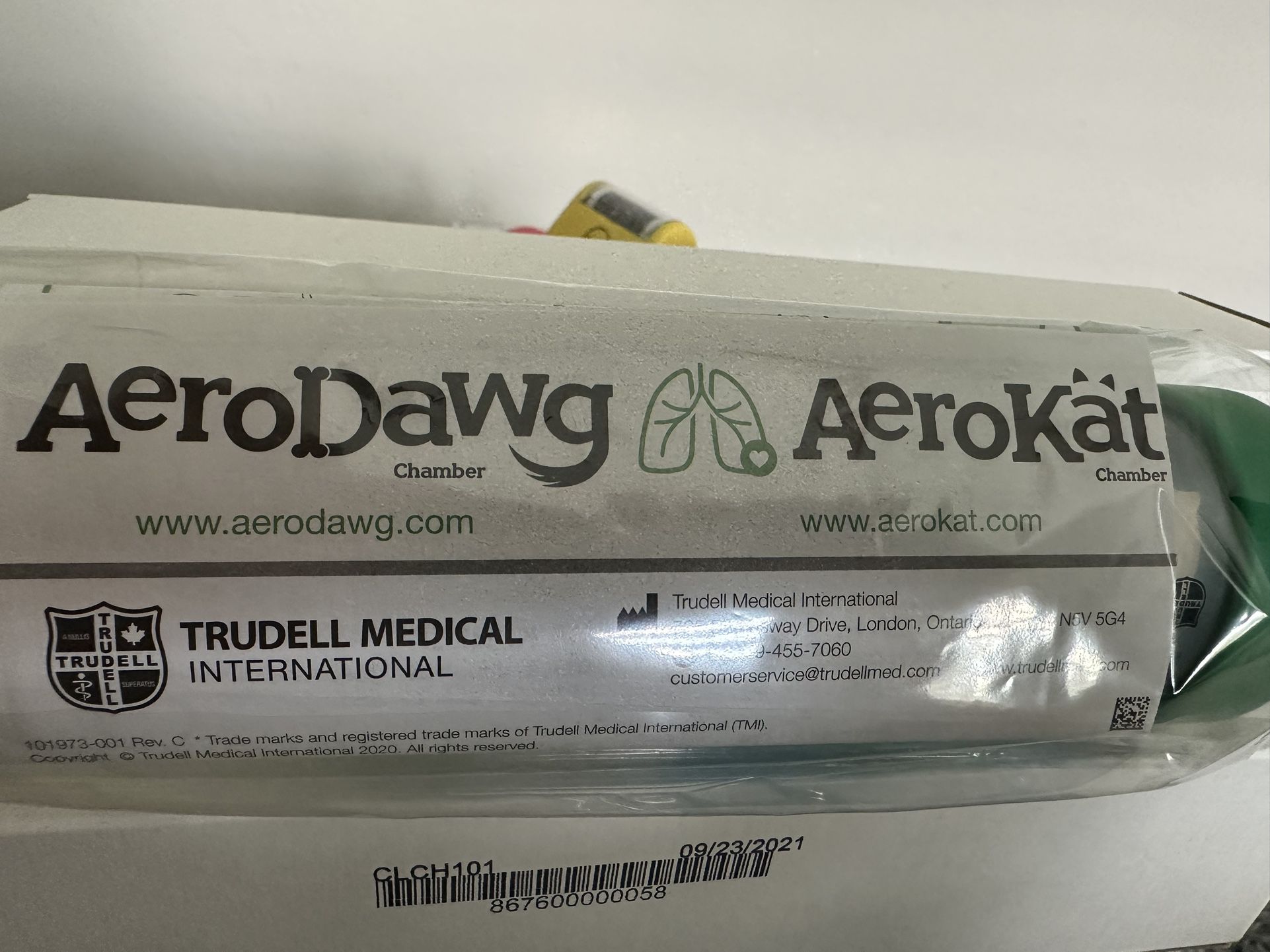 New AeroDawg Medication Delivery Chamber