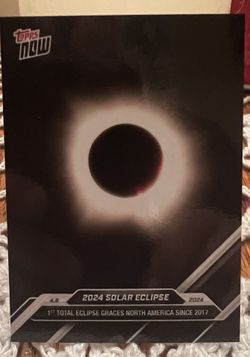 Topps 2024 Solar Eclipse
