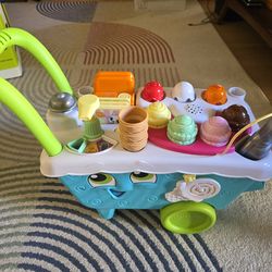 Leapfrog ice cream cart toddler toy