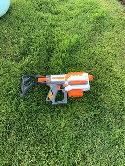 Nerf gun .