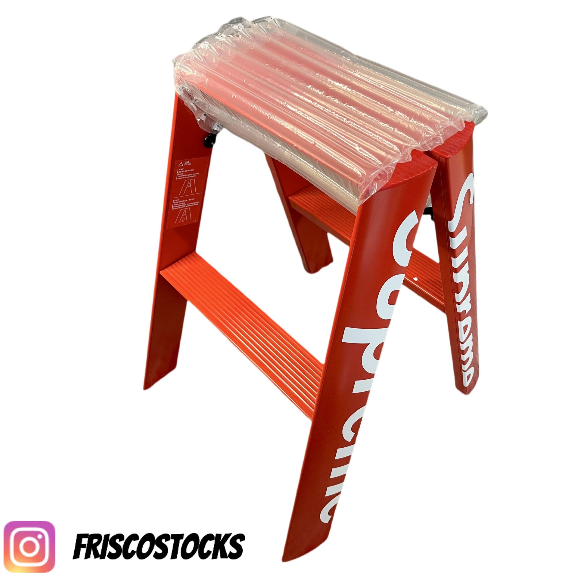 SUPREME LUCANO STEP LADDER “RED”