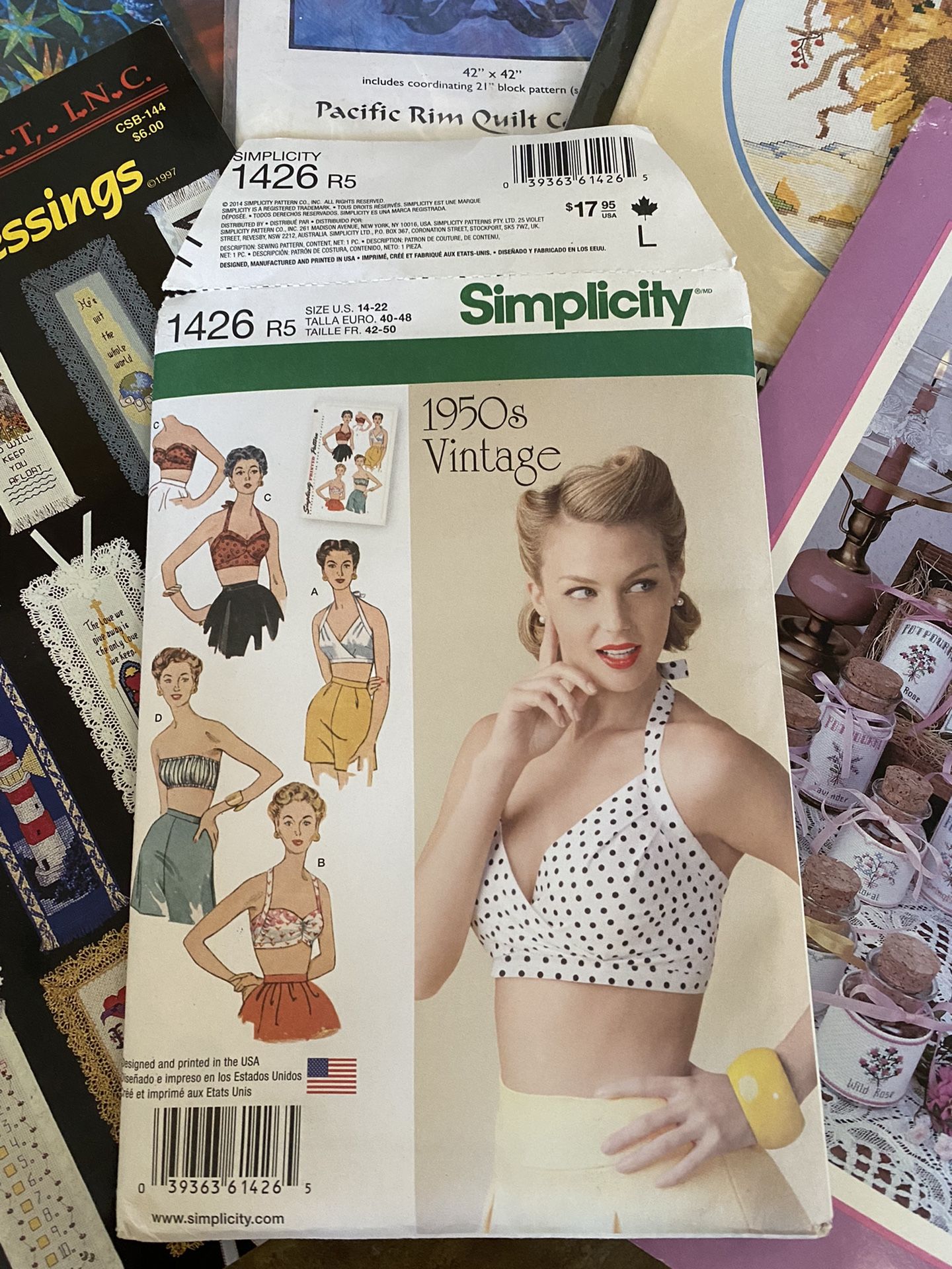 Combo Set Of Pattern N Knittin/sewing