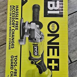 Ryobi ONE+ 18V Cordless 4-1/2 in. Angle Grinder. New. Tool Only $ 80