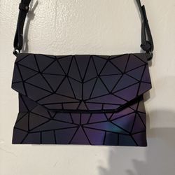 Iridescent Geometric Purse