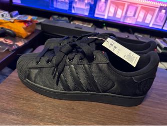 Adidas superstar II, core black/better Scarlett