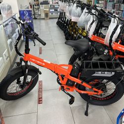 HeyBike Electric Bicycle 48Volts! Finance For $50 Down Payment!!