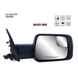 Passenger Right Side Door Mirror Power Heated BLIS And Light For 19-25 RAM 1500
