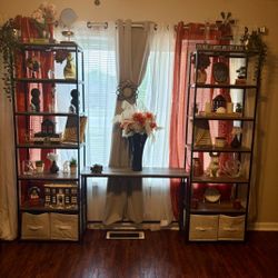 Shelves 2 Tall And 1 Middle