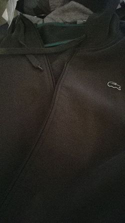 Nice lacoste green sweater 4x