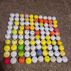 100 Used Golf Ball Lot