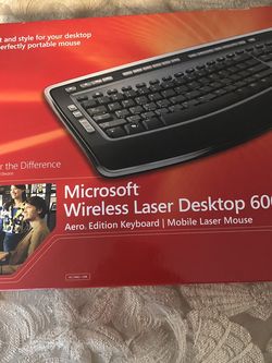 Microsoft Wireless Laser Desktop (New)