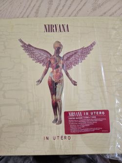 NIRVANA IN UTERO 2013 20th Anniversary Super Deluxe box set (3CD + 1DVD)