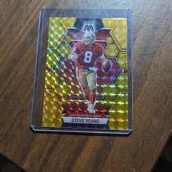 STEVE YOUNG FOOTBALL CARD.