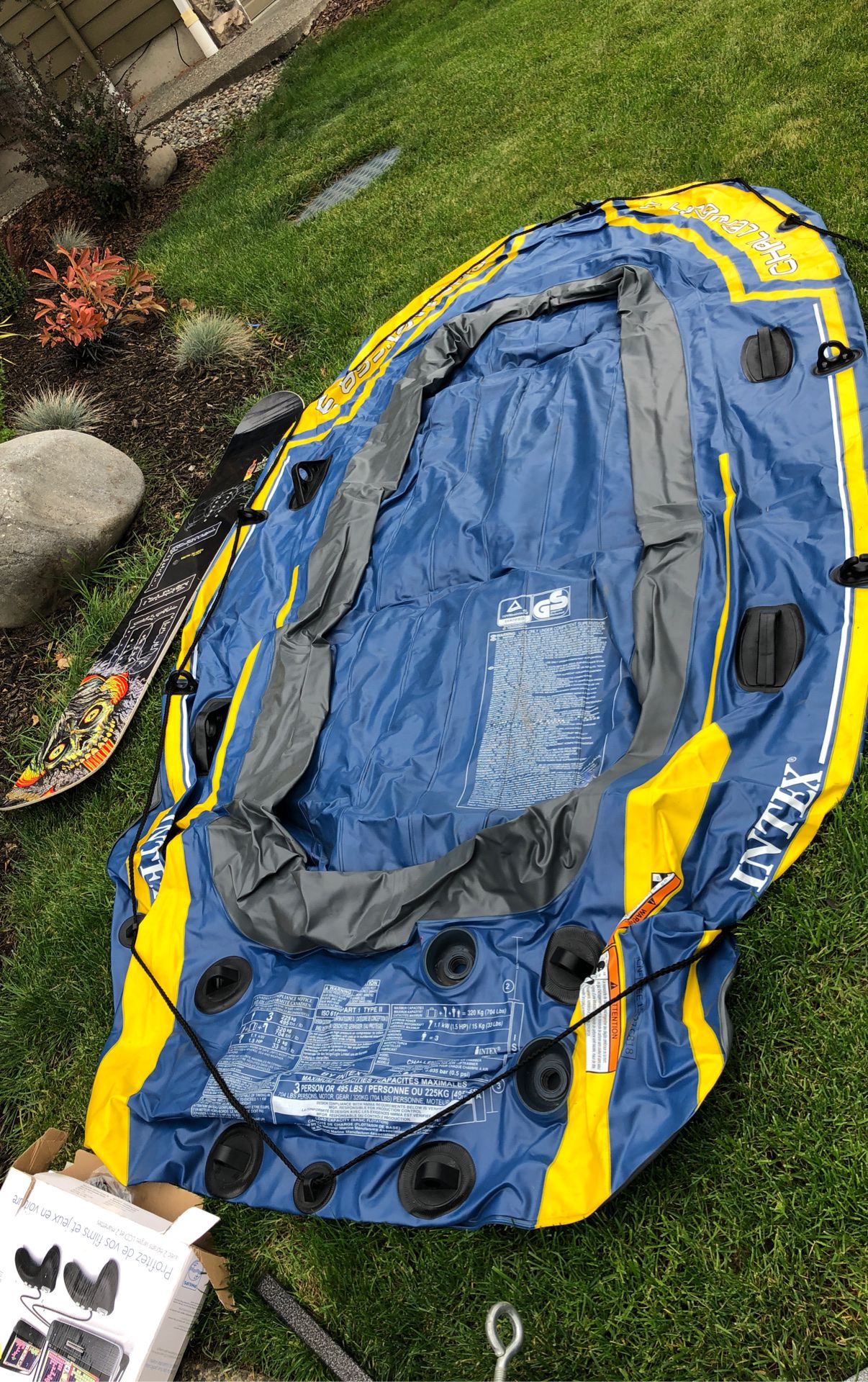 Intex 3 person Inflatable boat