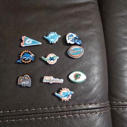 Miami Dolphin Croc Charms $10 FIRM